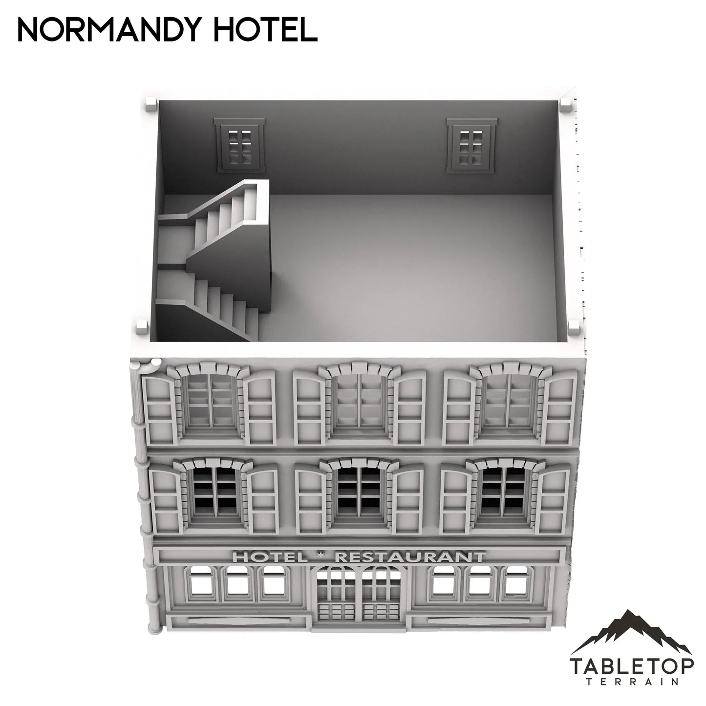 Normandy Hotel - French Building