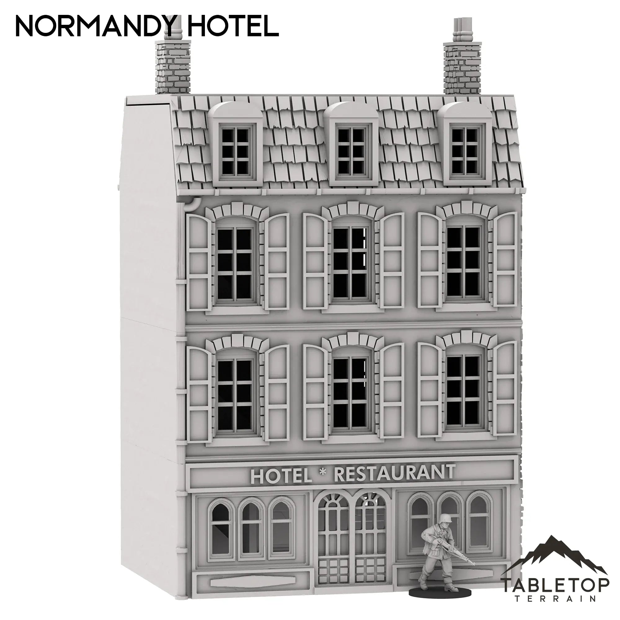 Normandy Hotel - French Building