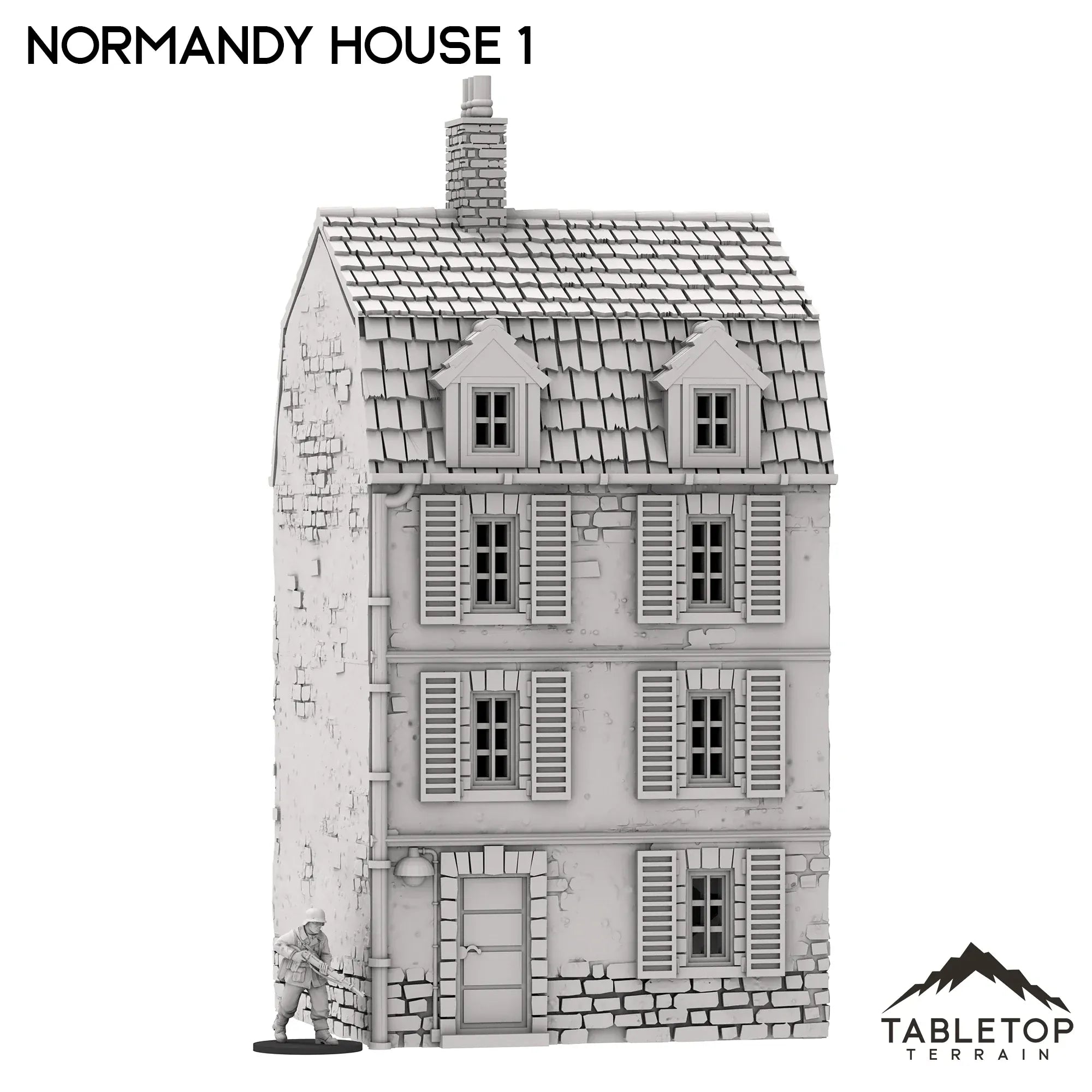 Normandy House 1 - French Building