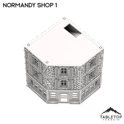 Normandy Shop 1 - French Building