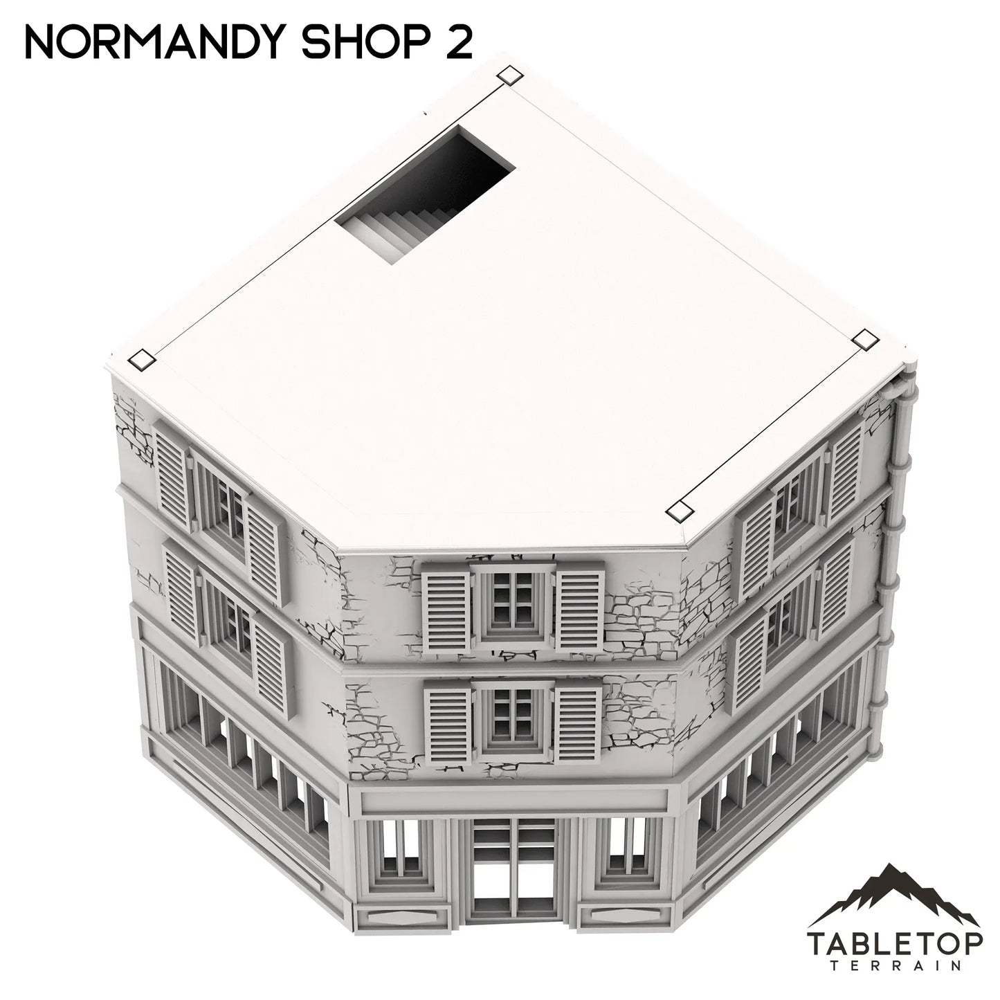 Normandy Shop 2 - French Building