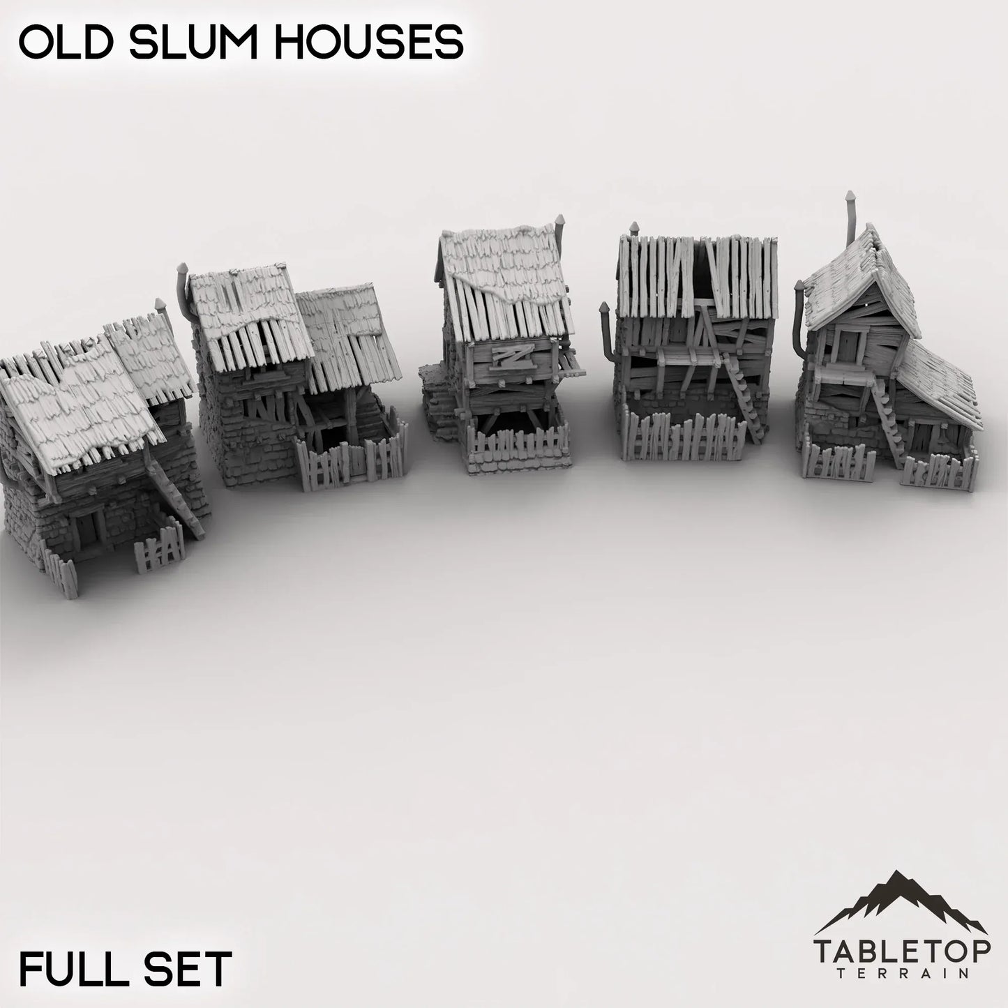 Old Slum Houses