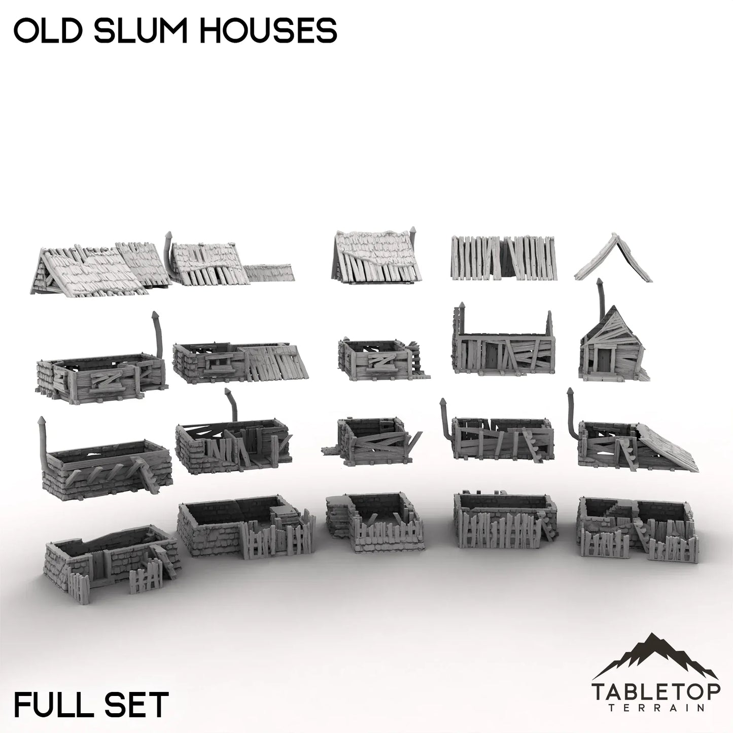 Old Slum Houses