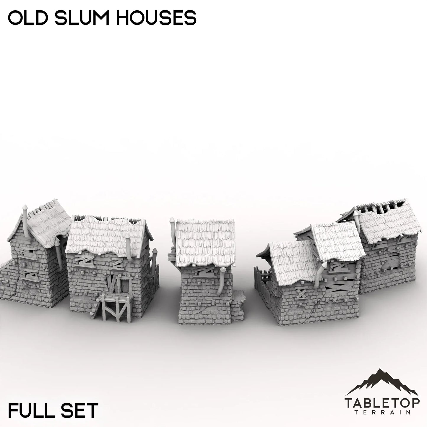 Old Slum Houses