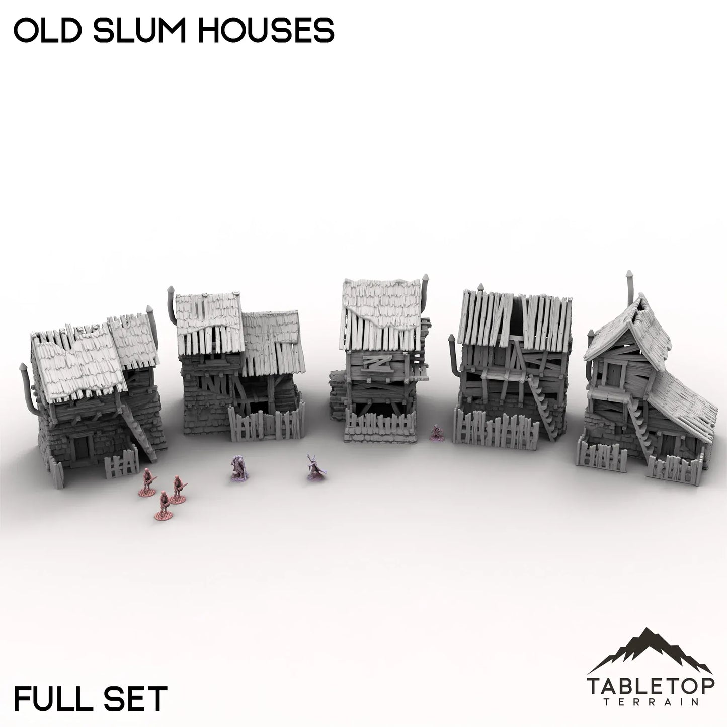 Old Slum Houses