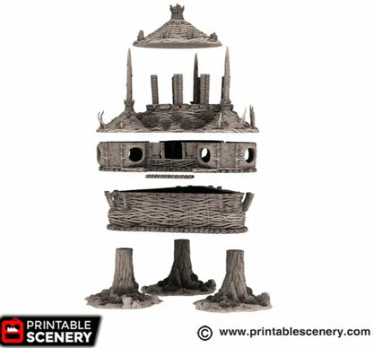 Palace of the Druid - Rise of the Halflings - Fantasy Building