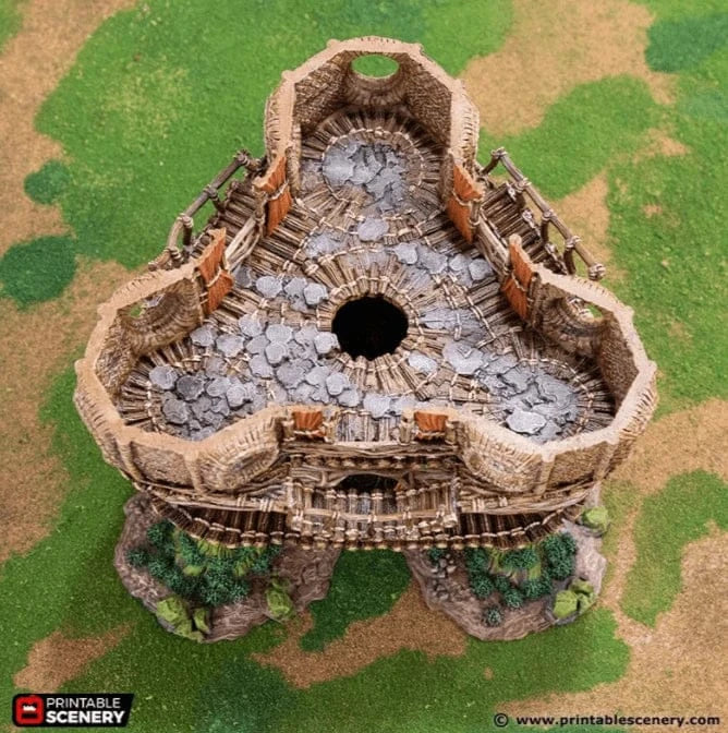 Palace of the Druid - Rise of the Halflings - Fantasy Building