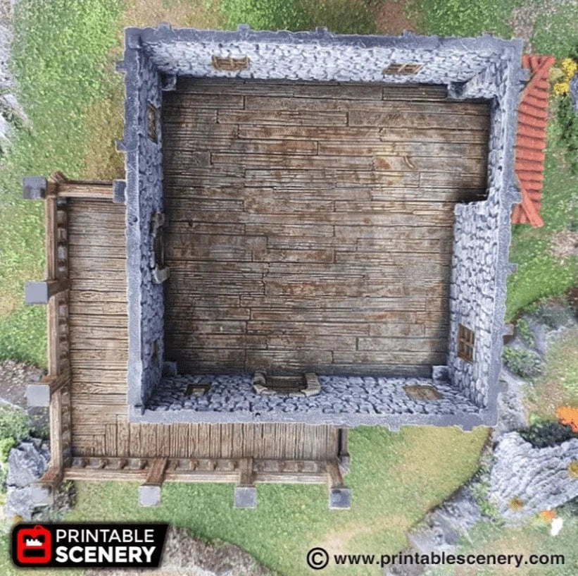 Port Tavern - Fantasy Building