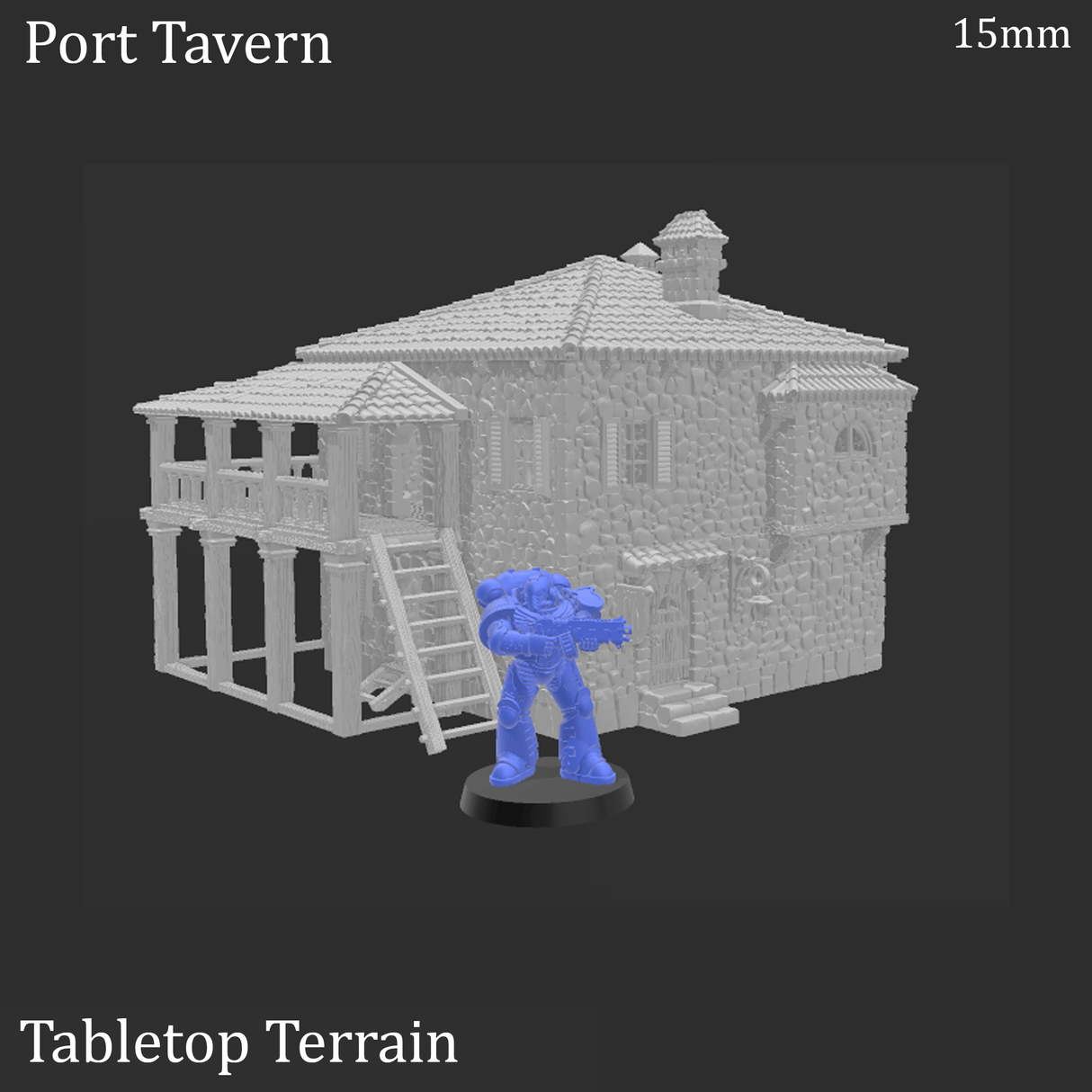 Port Tavern - Fantasy Building