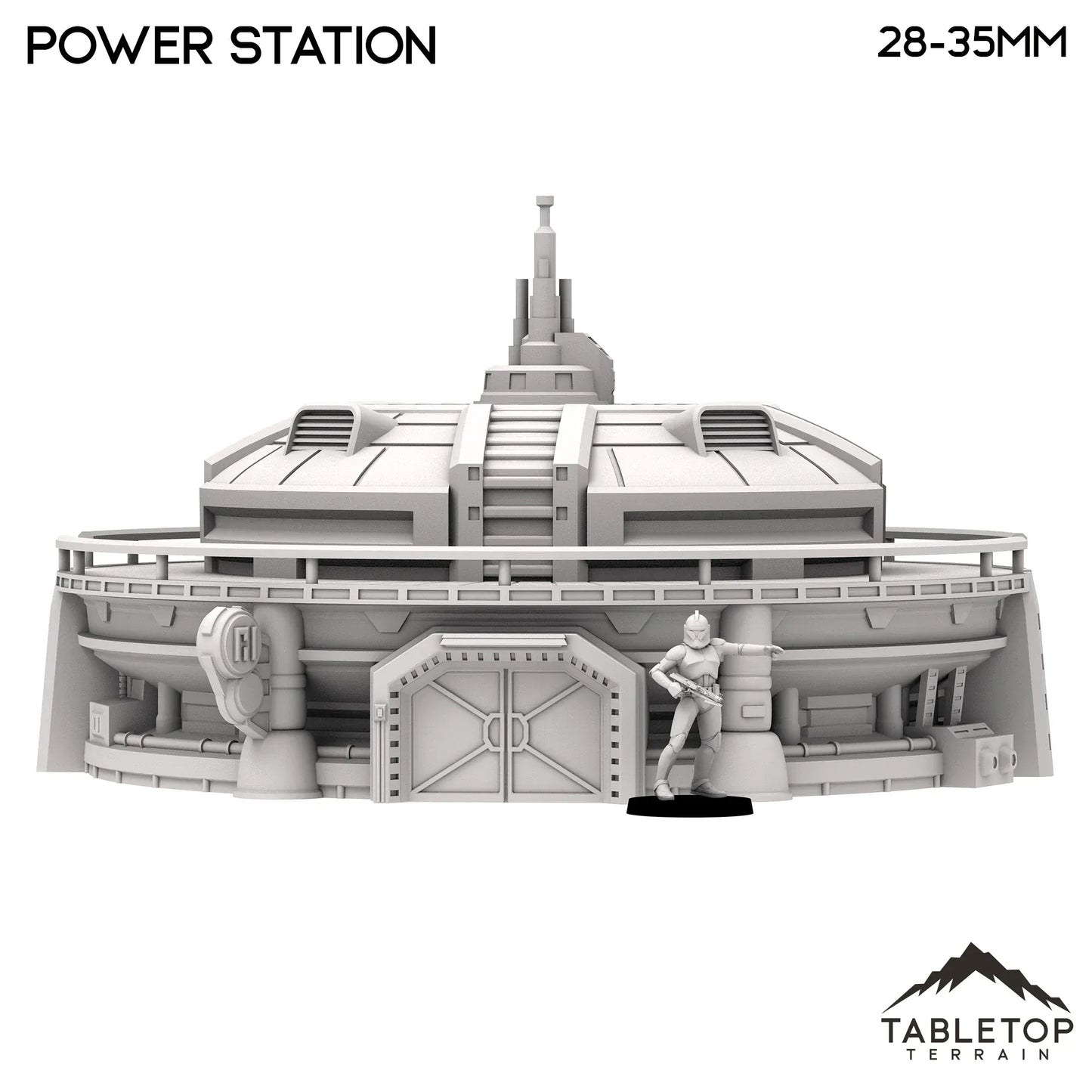 Power Station - Futuristic City
