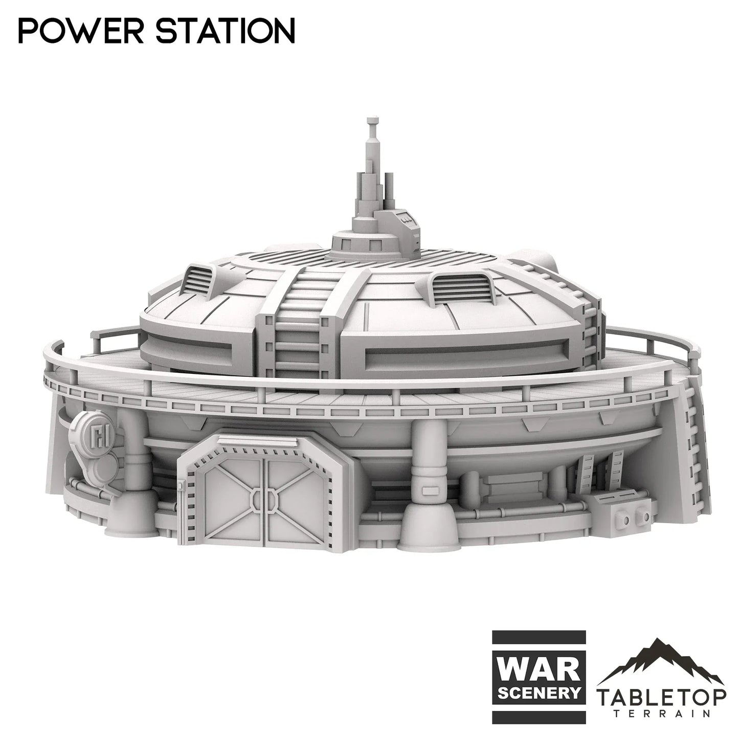 Power Station - Futuristic City