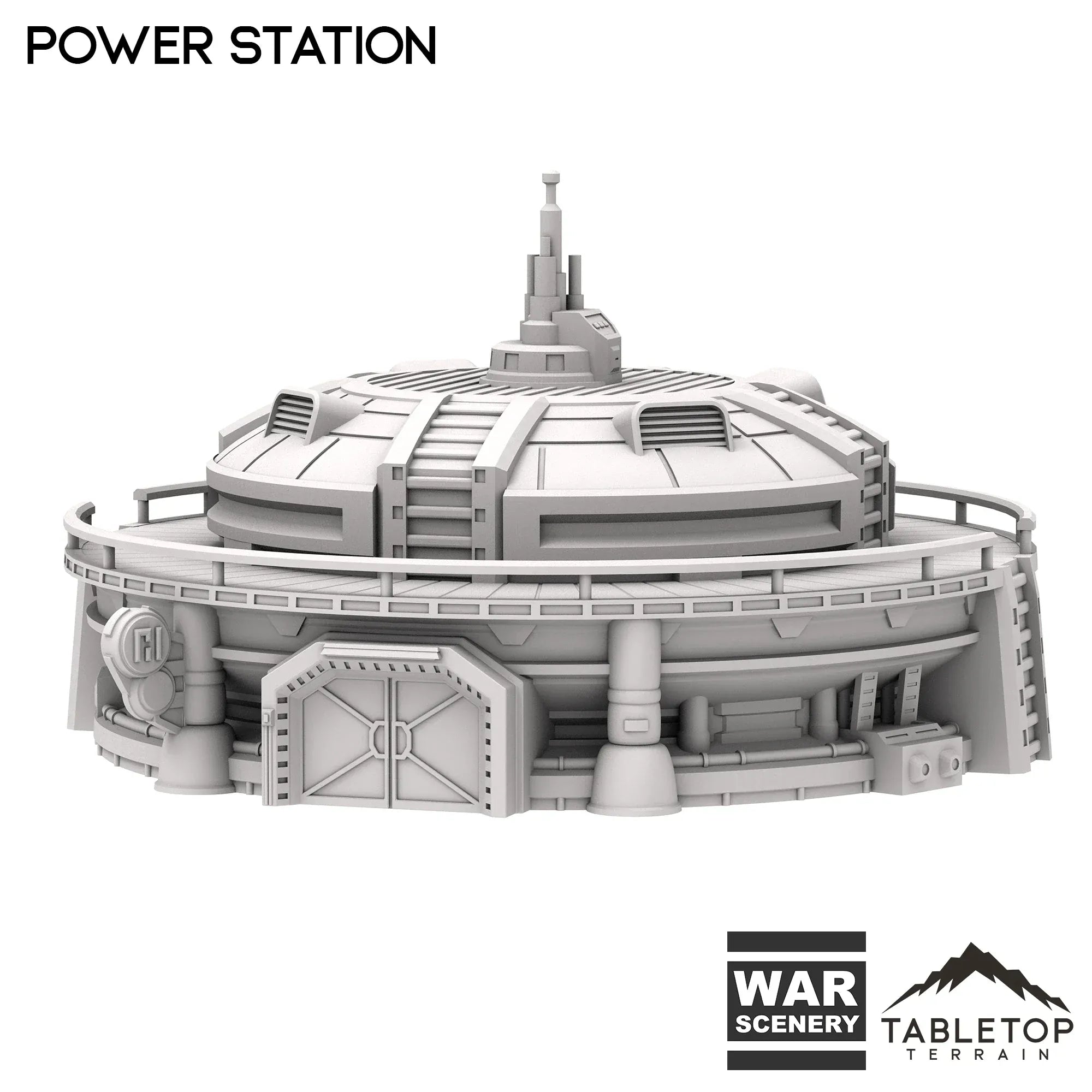 Power Station - Futuristic City