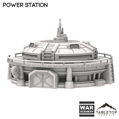 Power Station - Futuristic City