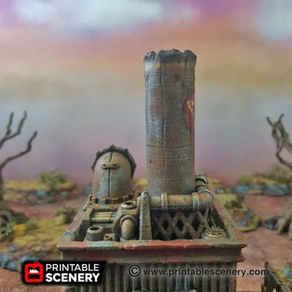Recycling Tower - Apocalyptic Building