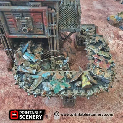 Recycling Tower - Apocalyptic Building