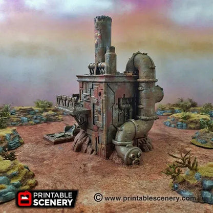 Recycling Tower - Apocalyptic Building