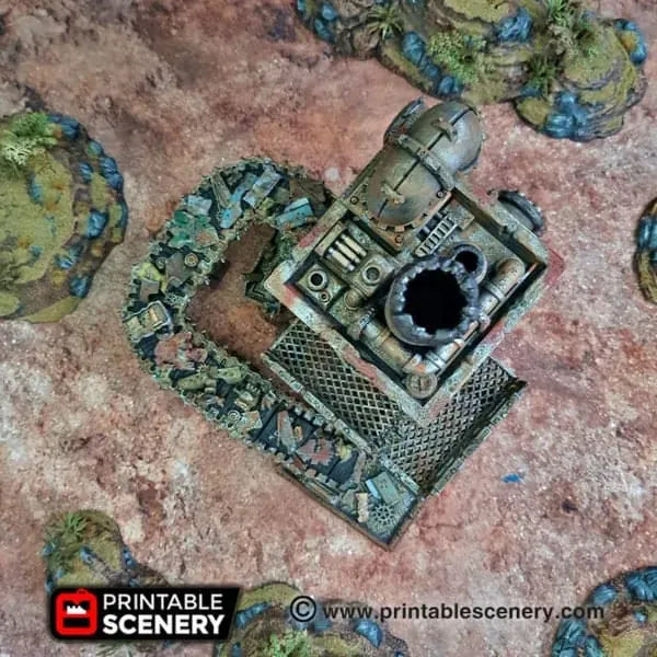 Recycling Tower - Apocalyptic Building