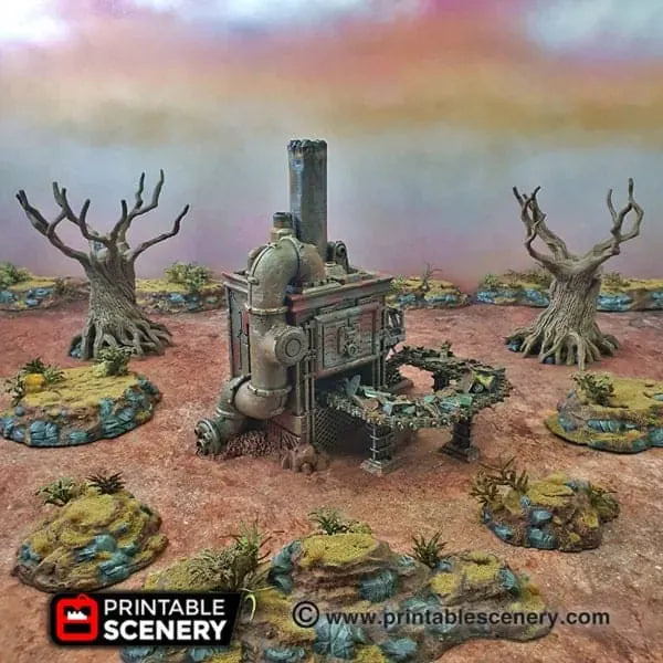 Recycling Tower - Apocalyptic Building