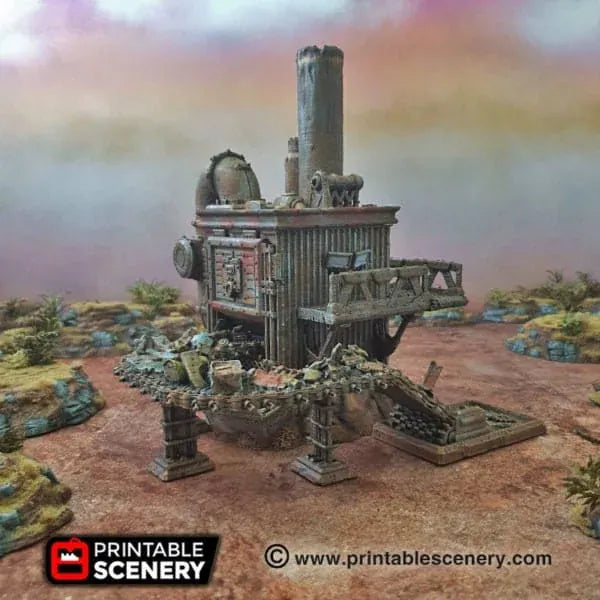 Recycling Tower - Apocalyptic Building