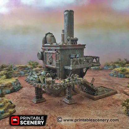Recycling Tower - Apocalyptic Building