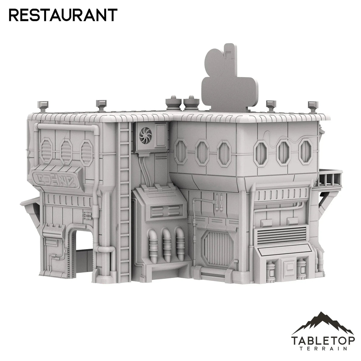 Restaurant - Futuristic City