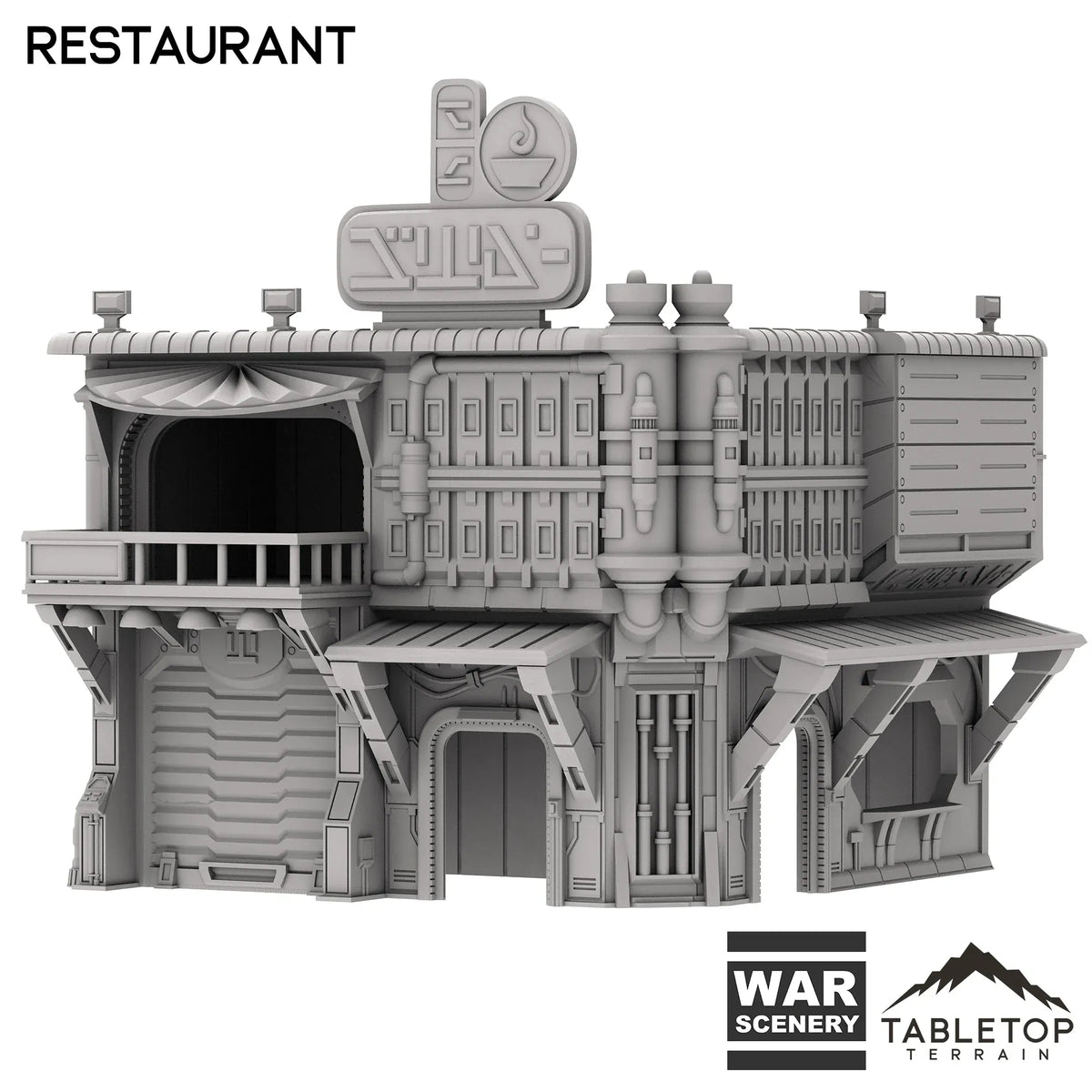 Restaurant - Futuristic City