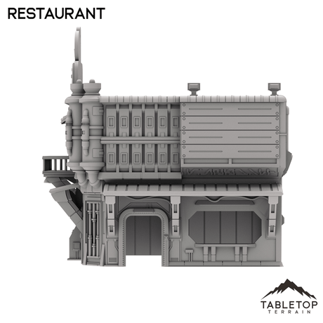 Restaurant - Futuristic City