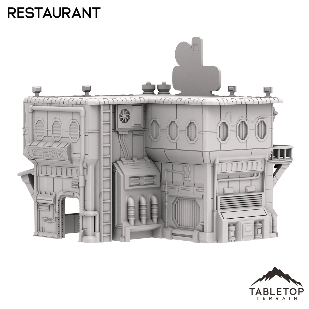 Restaurant - Futuristic City
