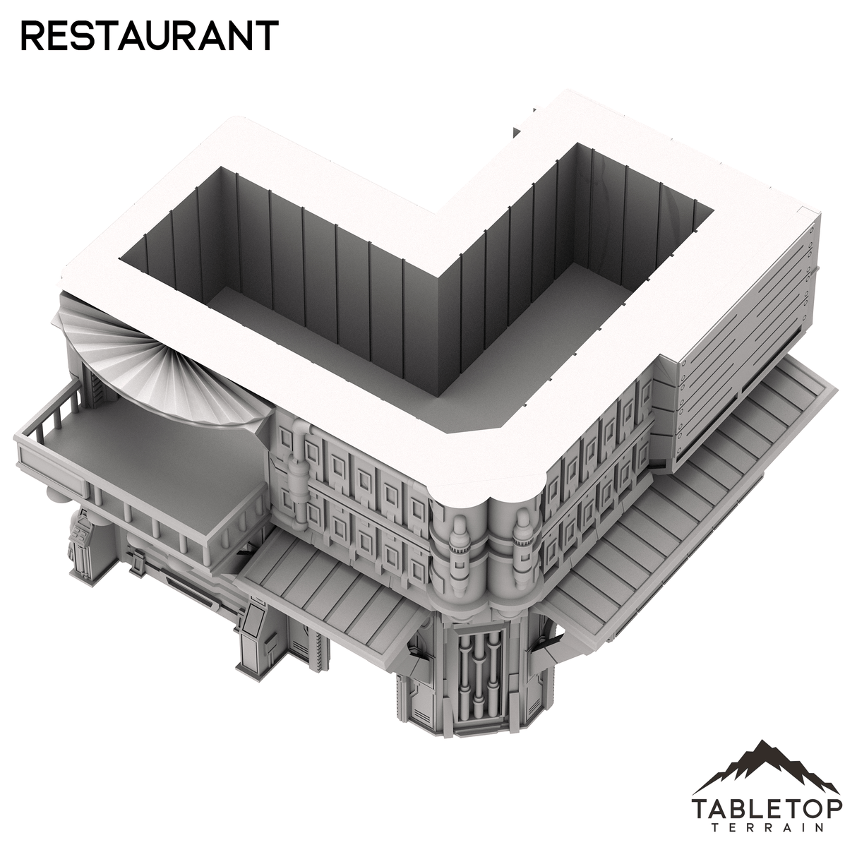Restaurant - Futuristic City
