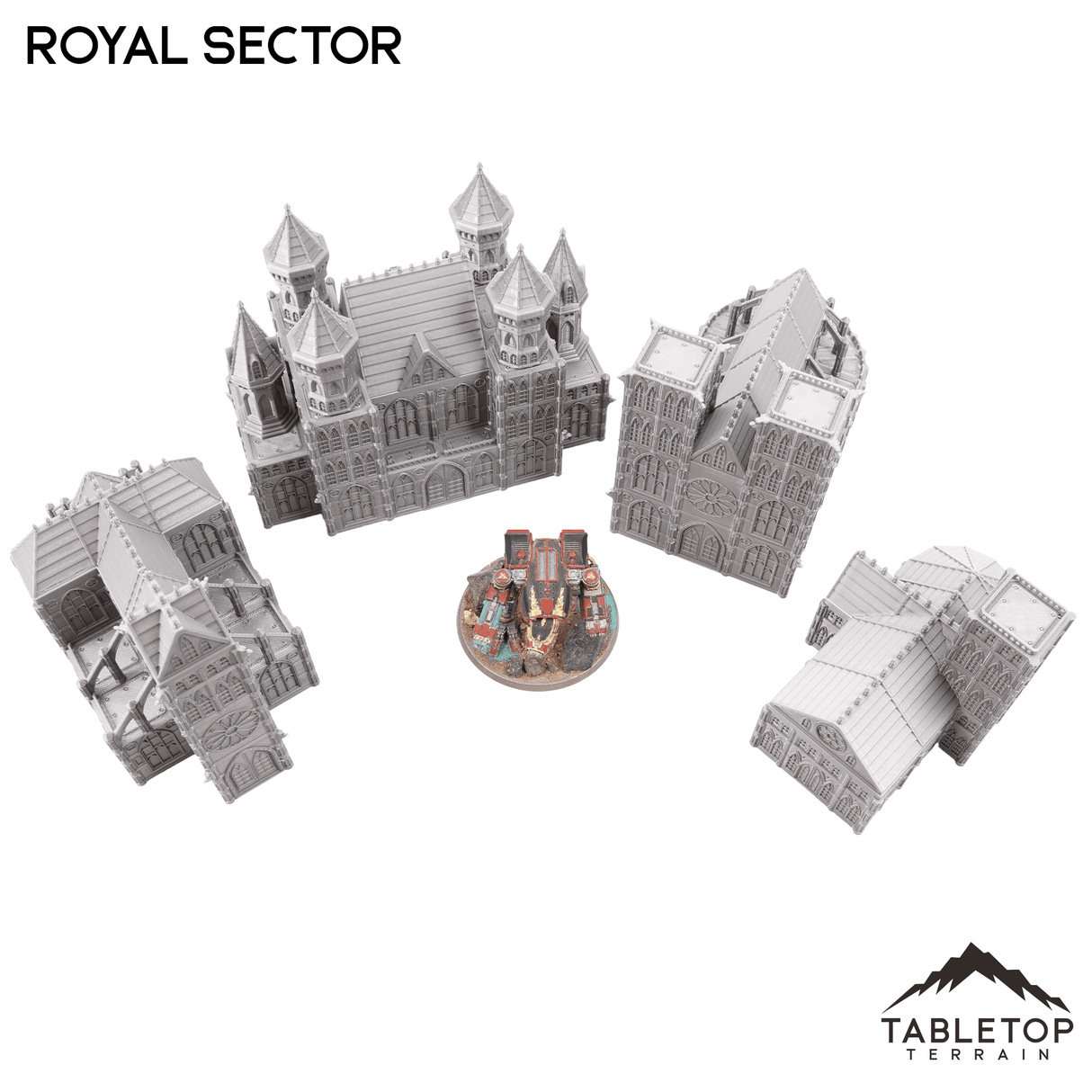 Royal Sector 8mm Scale Building Pack