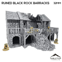 Ruined Black Rock Barracks - Country & King - Fantasy Historical Ruins