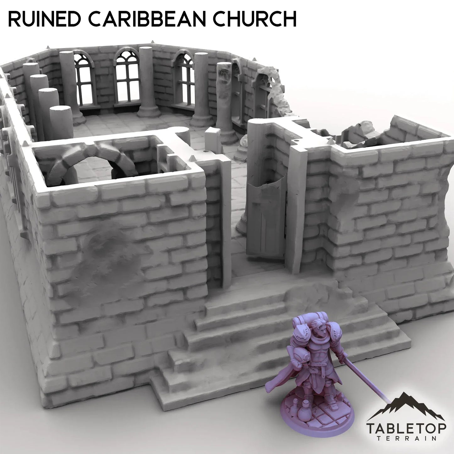 Ruined Caribbean Church