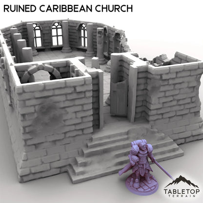 Ruined Caribbean Church