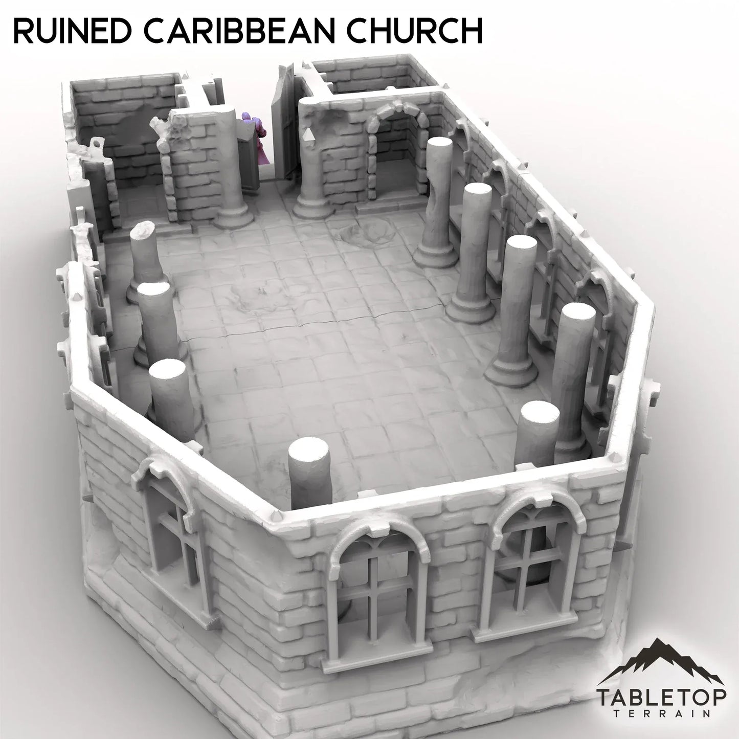 Ruined Caribbean Church