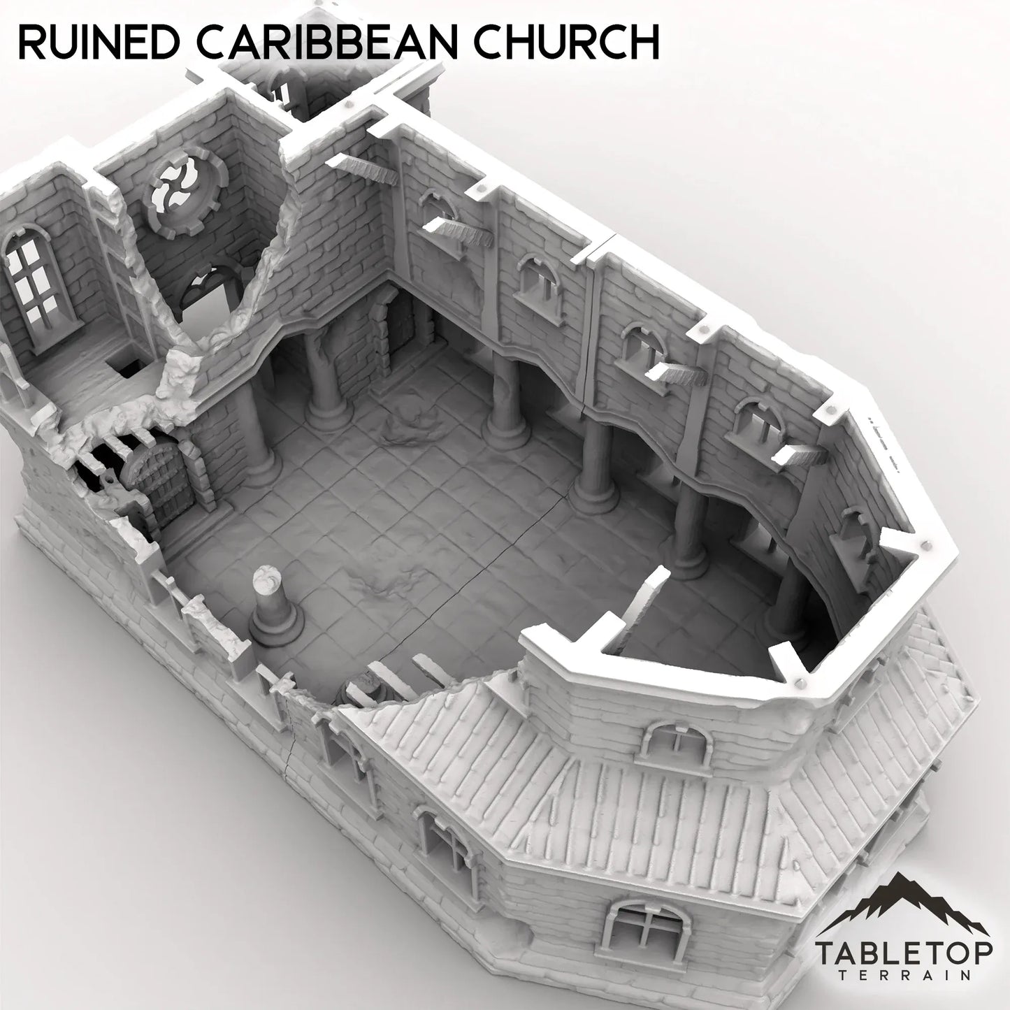 Ruined Caribbean Church
