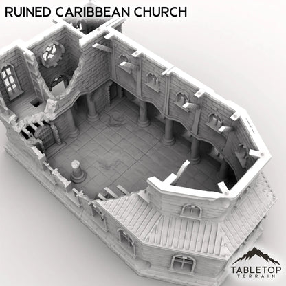 Ruined Caribbean Church