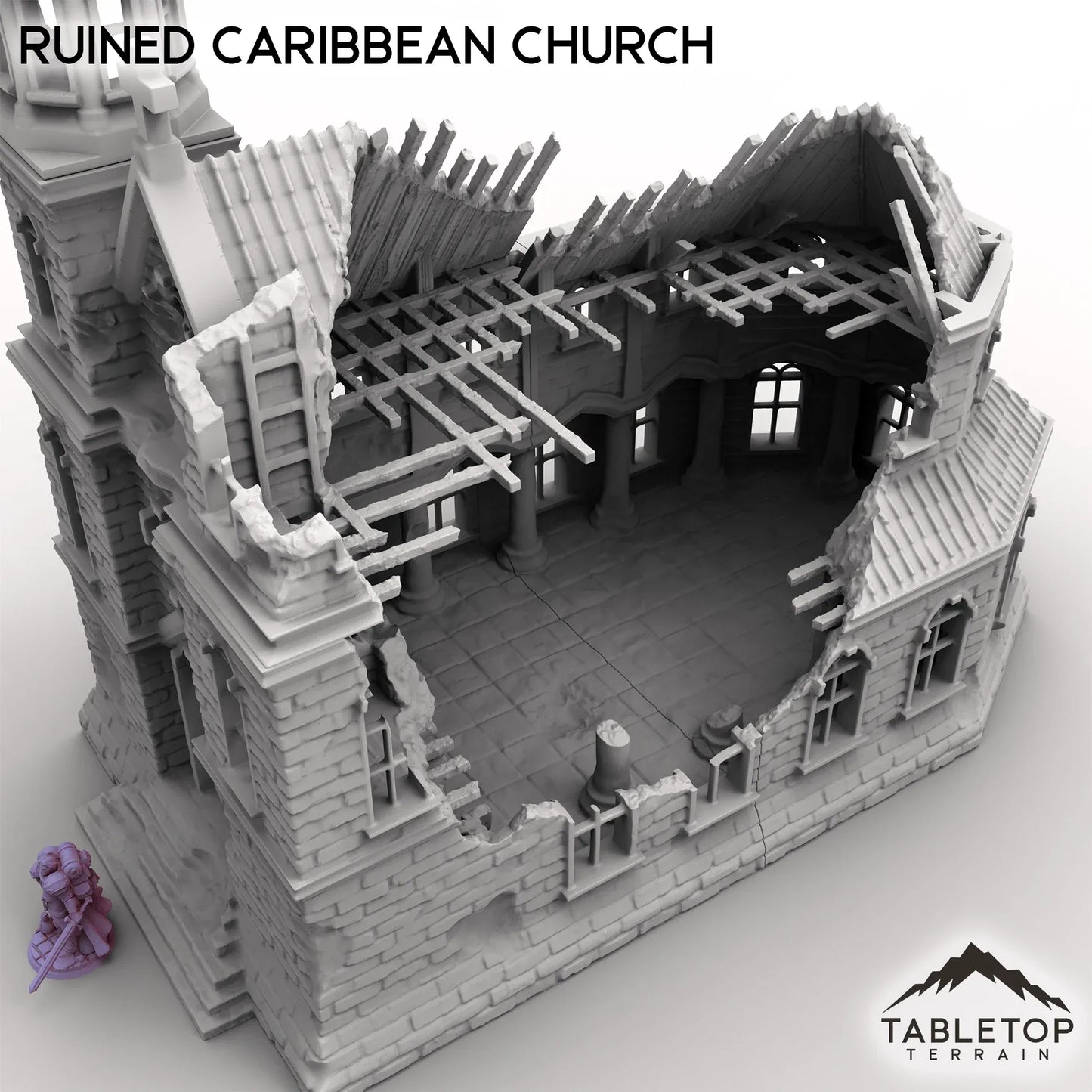 Ruined Caribbean Church