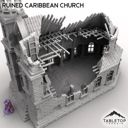 Ruined Caribbean Church