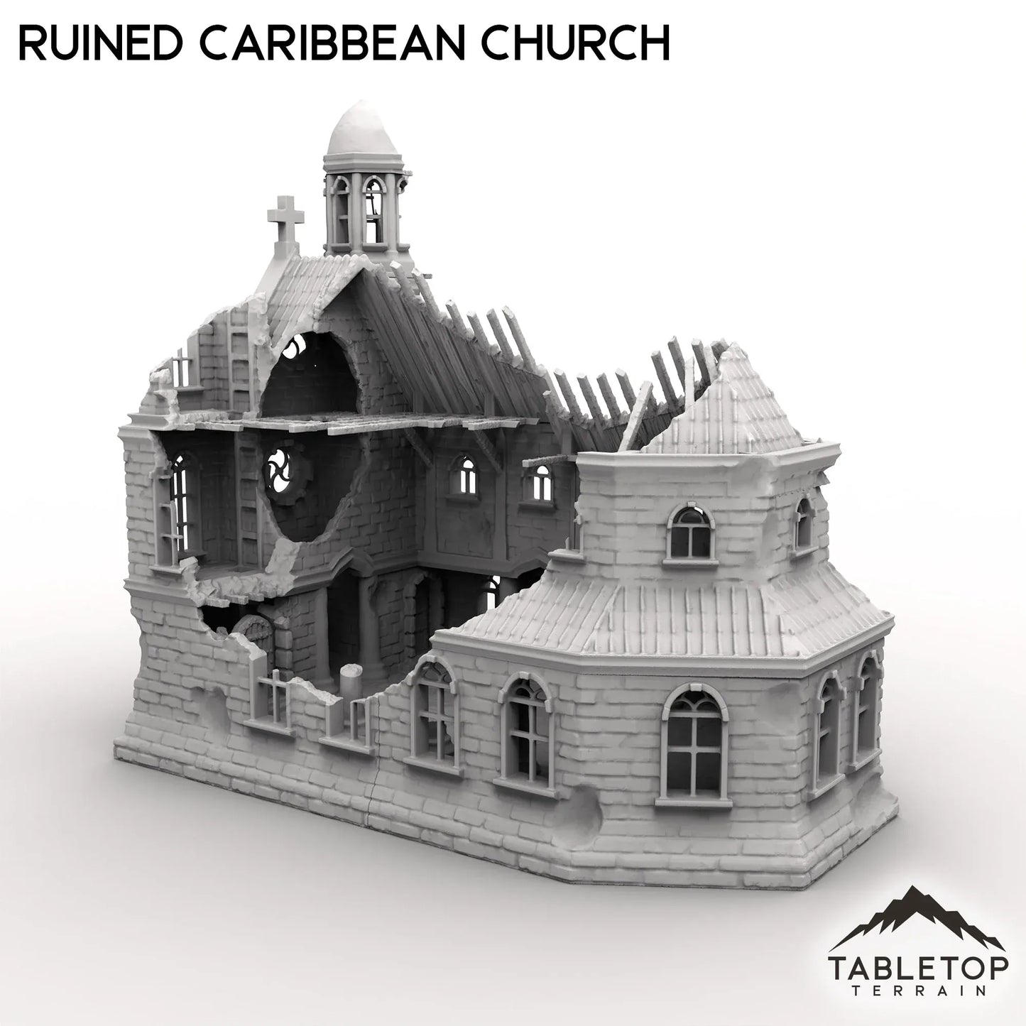 Ruined Caribbean Church