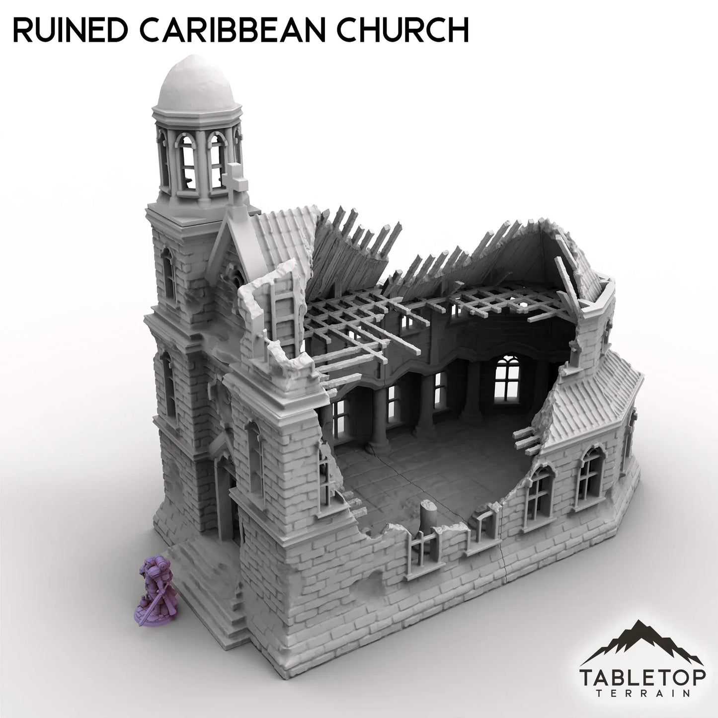 Ruined Caribbean Church