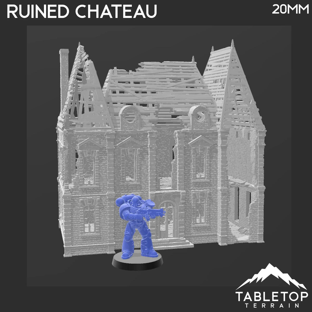 Ruined Chateau - WWII Building