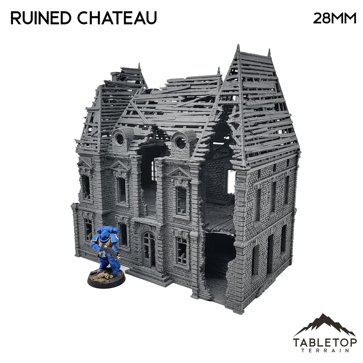 Ruined Chateau - WWII Building