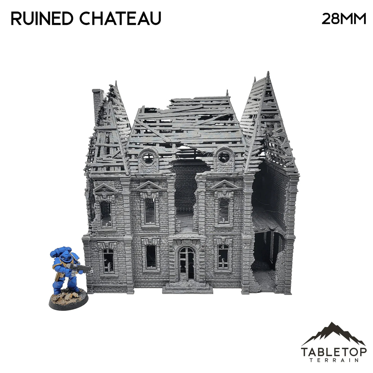 Ruined Chateau - WWII Building