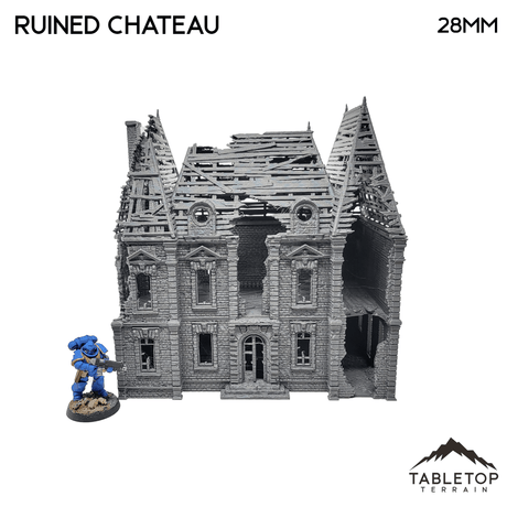 Ruined Chateau - WWII Building
