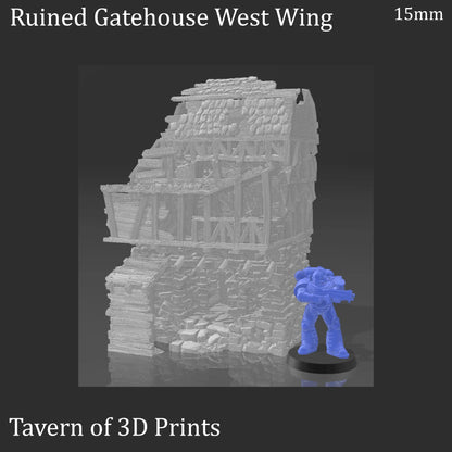 Ruined Gatehouse - Fantasy Building
