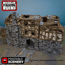Ruined Gatehouse - Fantasy Building