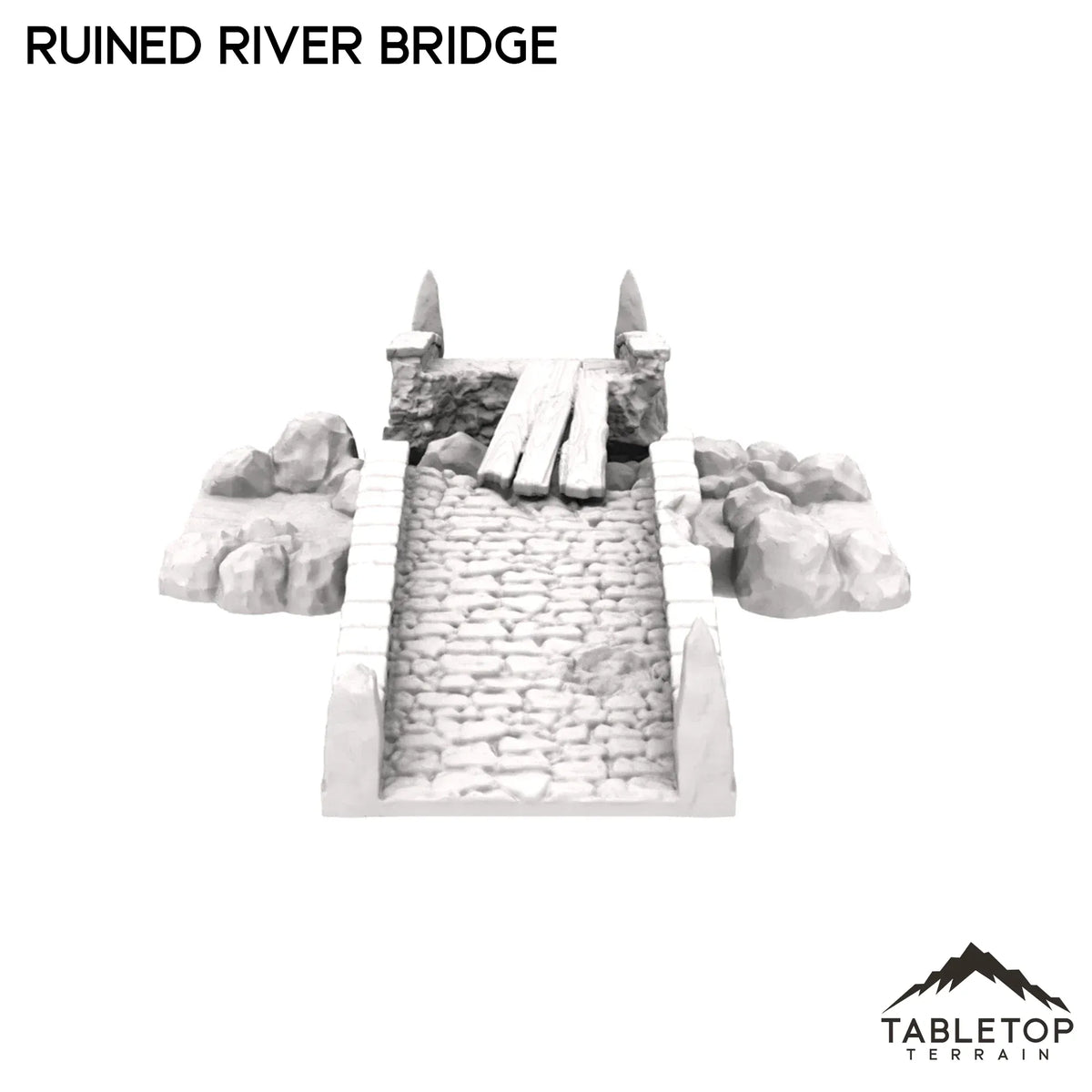 Ruined River Bridge
