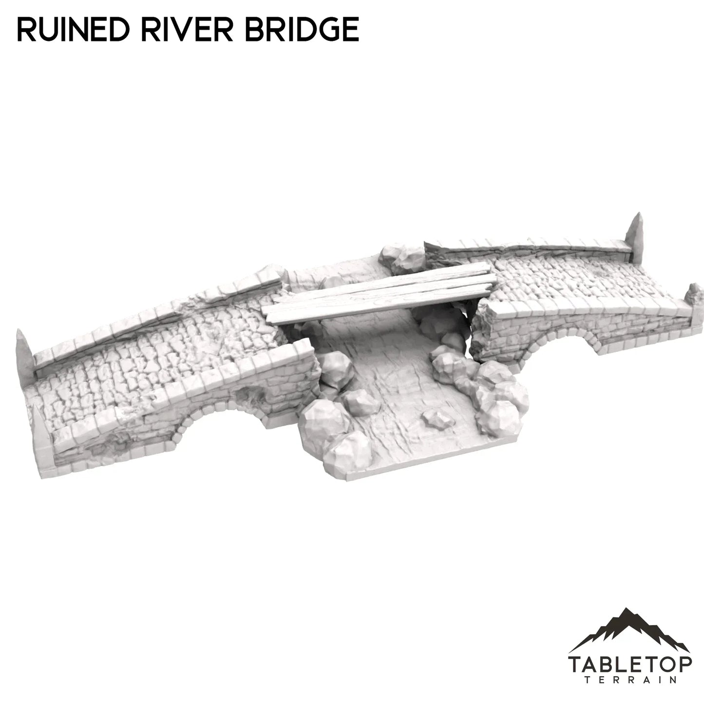 Ruined River Bridge