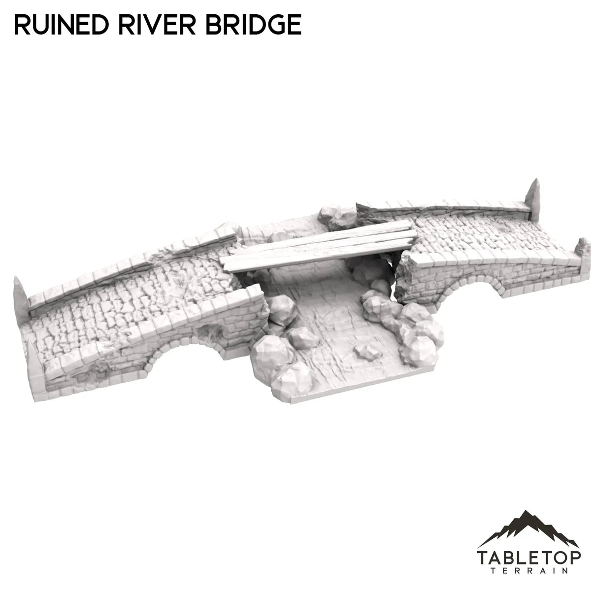 Ruined River Bridge