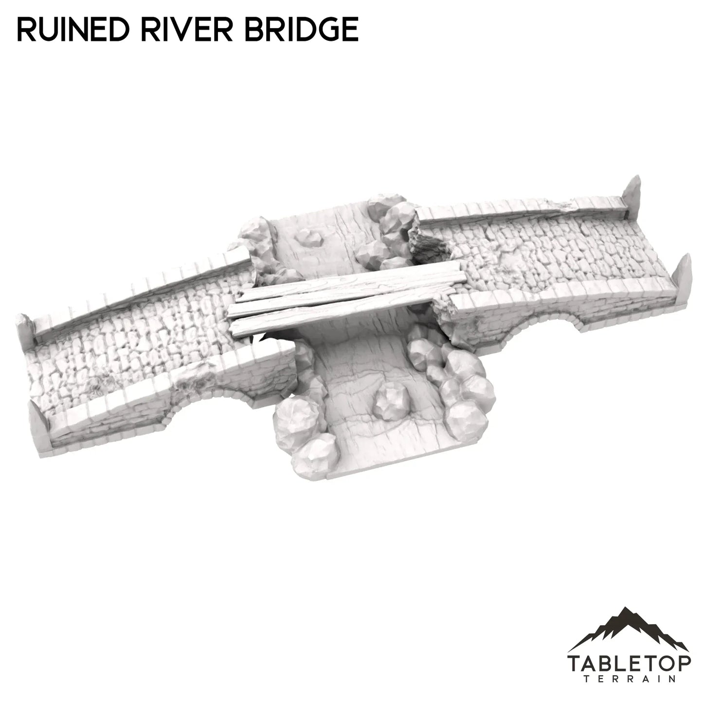 Ruined River Bridge